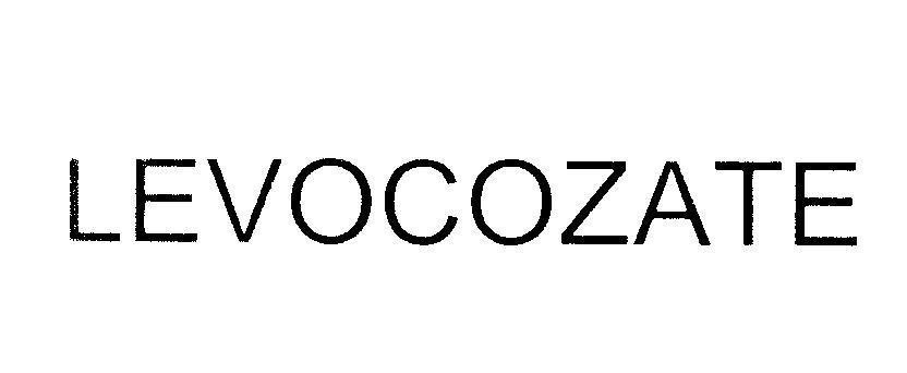 Mẫu nhãn hiệu LEVOCOZATE