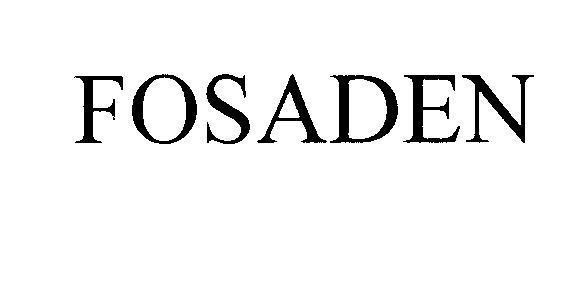 Mẫu nhãn hiệu FOSADEN