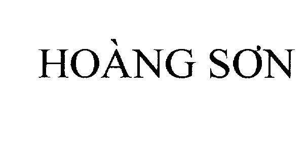 Mẫu nhãn hiệu Hoàng Sơn