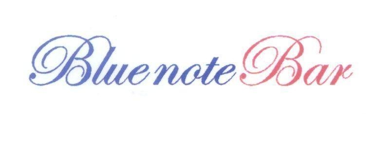 Mẫu nhãn hiệu Bluenote Bar