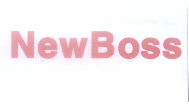 Mẫu nhãn hiệu NewBoss