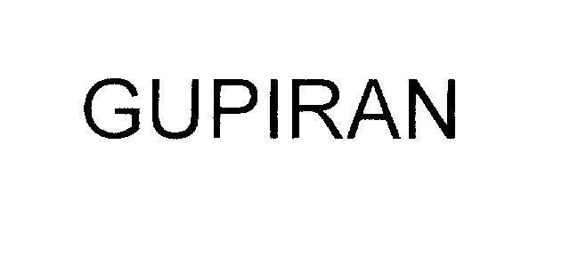 Mẫu nhãn hiệu GUPIRAN