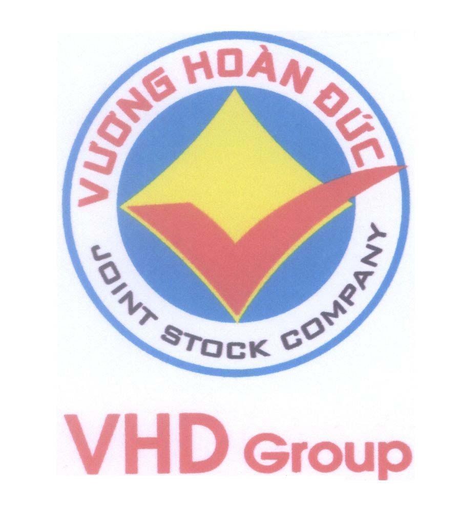 Mẫu nhãn hiệu V Vương Hoàn Đức JOINT STOCK COMPANY VHD Group