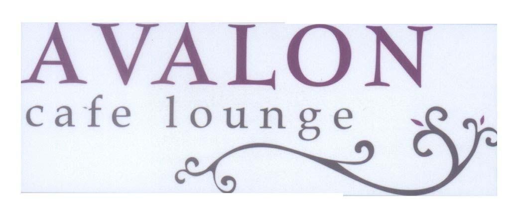 Mẫu nhãn hiệu AVALON cafe lounge