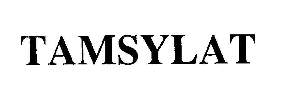 Mẫu nhãn hiệu TAMSYLAT