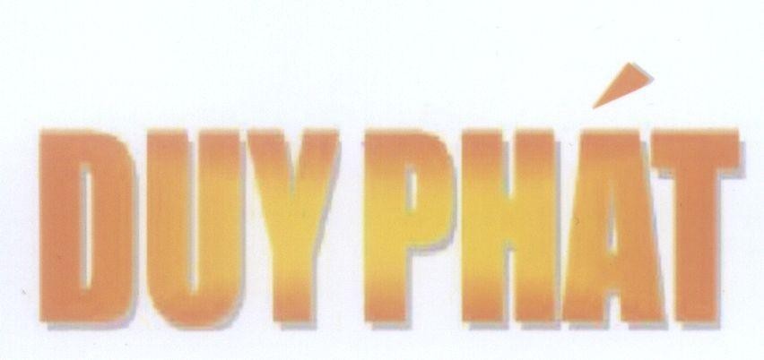 Mẫu nhãn hiệu Duy Phát