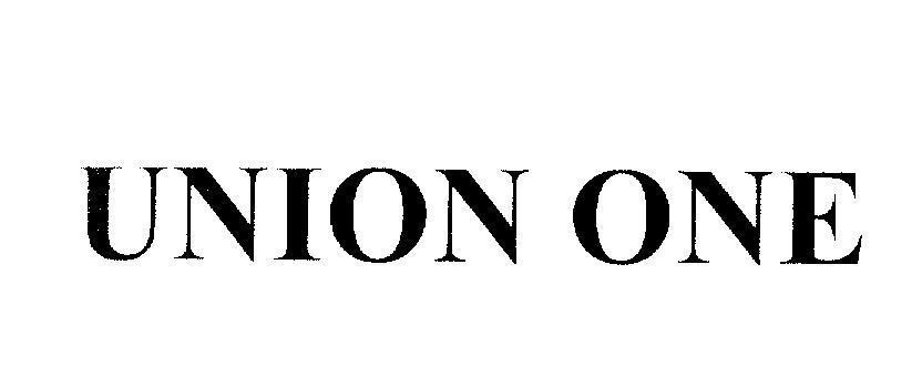 Mẫu nhãn hiệu UNION ONE