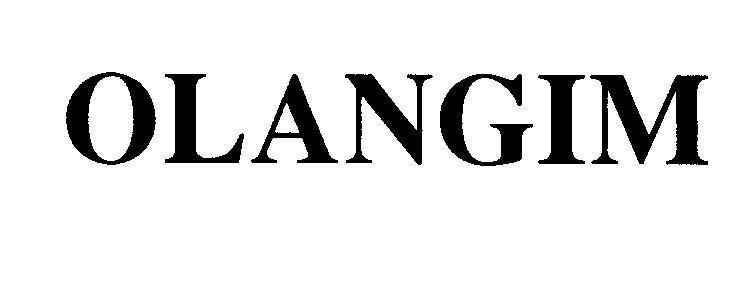 Mẫu nhãn hiệu OLANGIM