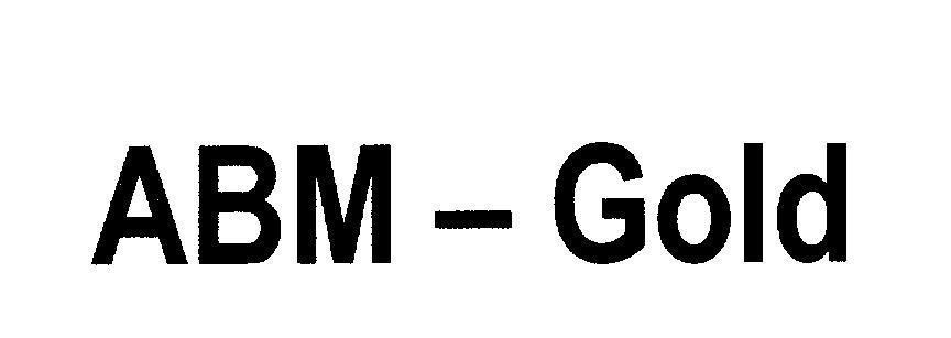 Mẫu nhãn hiệu ABM - Gold
