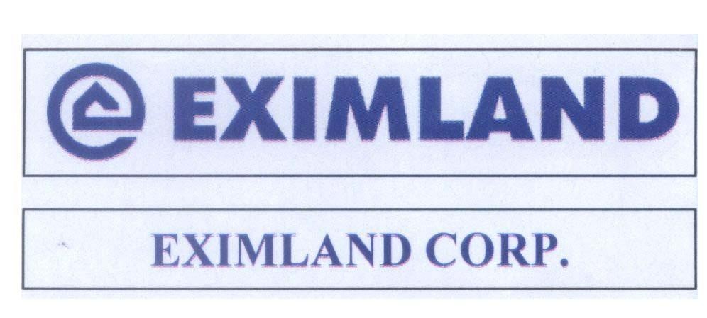 Mẫu nhãn hiệu E EXIMLAND CORP.