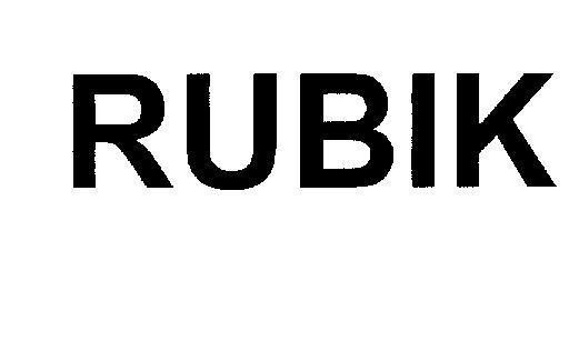 Mẫu nhãn hiệu RUBIK