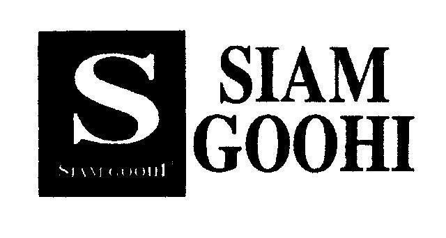 Mẫu nhãn hiệu S SIAM GOOHI