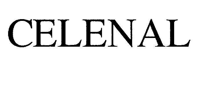 Mẫu nhãn hiệu CELENAL