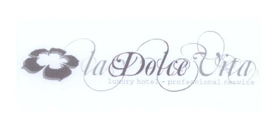 Mẫu nhãn hiệu La Dolce Vita luxury hotel - professional service