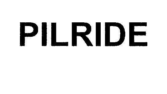 Mẫu nhãn hiệu PILRIDE