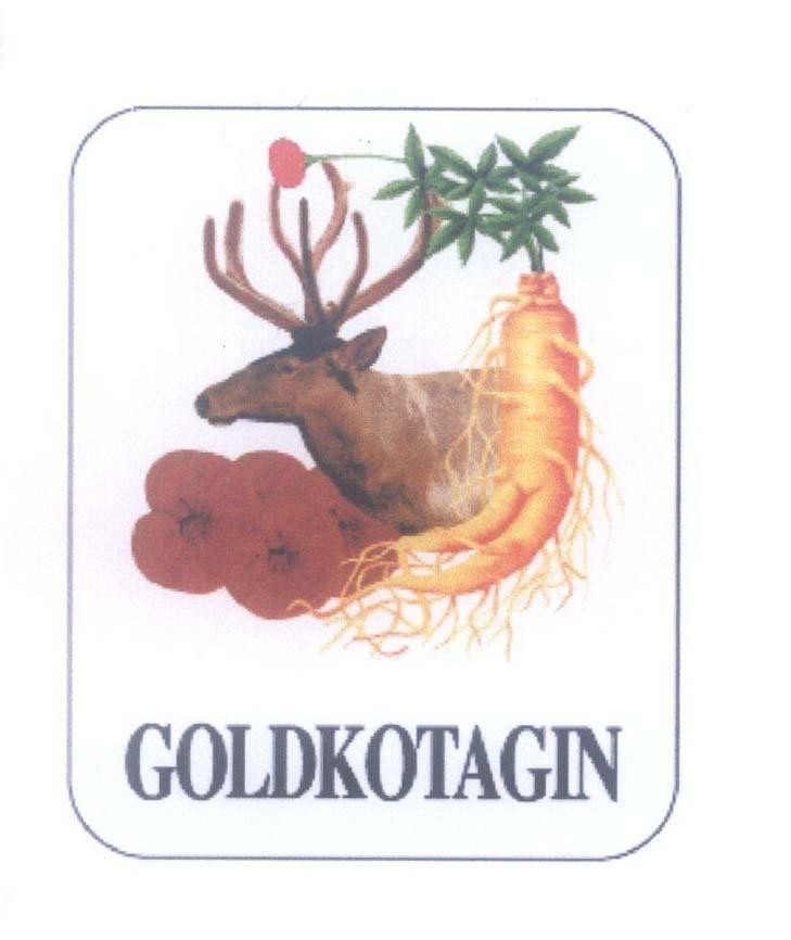 Mẫu nhãn hiệu GOLDKOTAGIN
