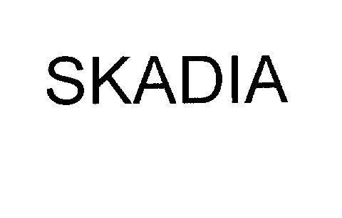 Mẫu nhãn hiệu SKADIA