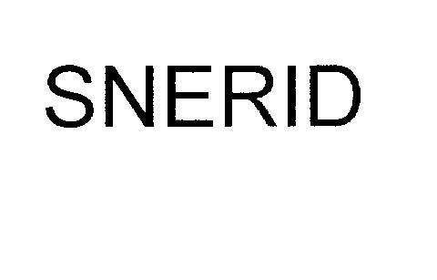 Mẫu nhãn hiệu SNERID