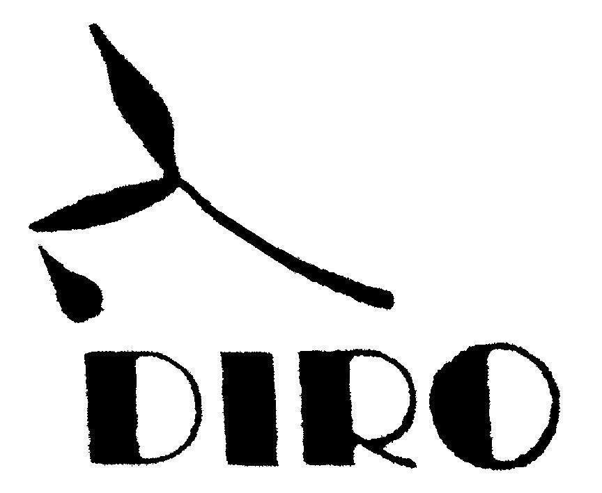 Mẫu nhãn hiệu DIRO