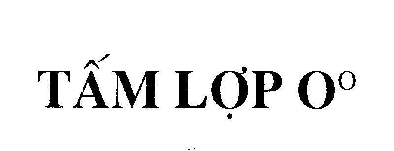 Mẫu nhãn hiệu Tấm Lợp O