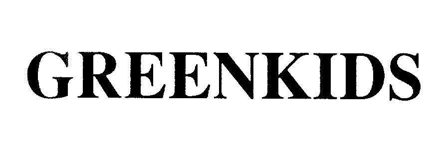 Mẫu nhãn hiệu GREENKIDS