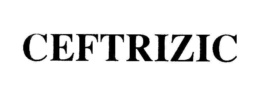 Mẫu nhãn hiệu CEFTRIZIC