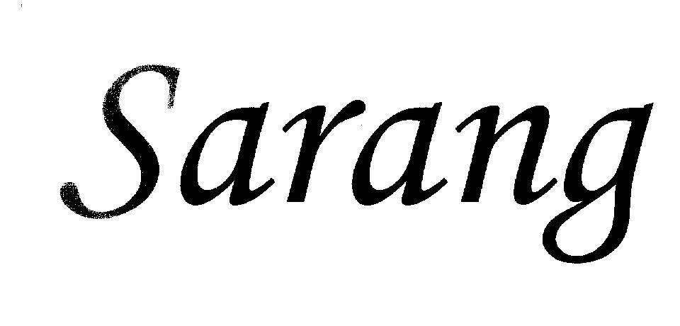 Mẫu nhãn hiệu Sarang