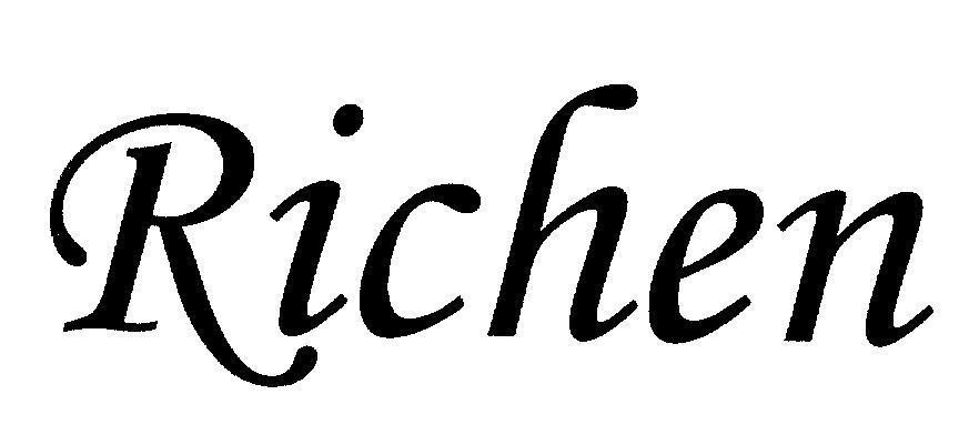 Mẫu nhãn hiệu Richen