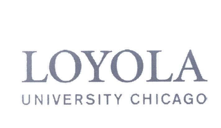 Mẫu nhãn hiệu LOYOLA UNIVERSITY CHICAGO