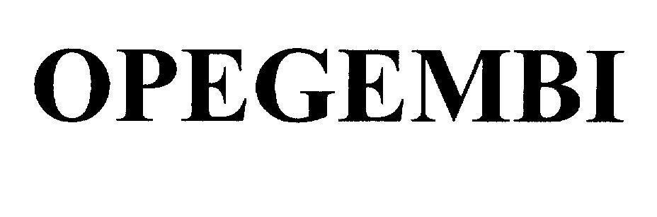 Mẫu nhãn hiệu OPEGEMBI
