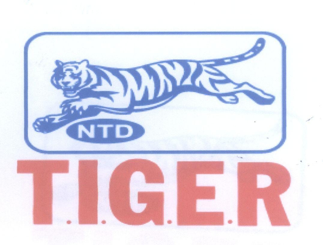 Mẫu nhãn hiệu T.I.G.E.R Tiger NTD