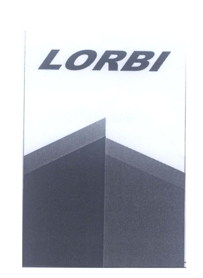 Mẫu nhãn hiệu LORBI