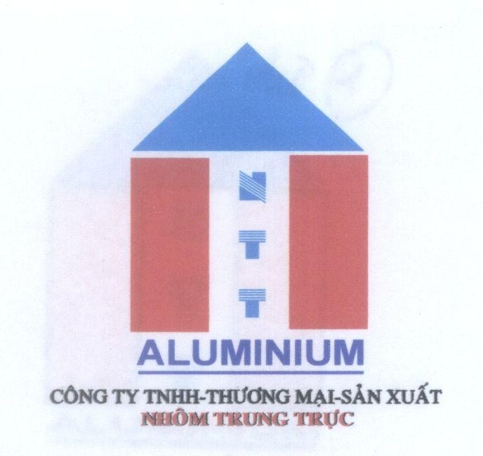 Mẫu nhãn hiệu NTT ALUMINIUM Công Ty TNHH-Thương Mại-Sản Xuất Nhôm Trung Trực