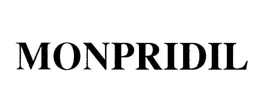 Mẫu nhãn hiệu MONPRIDIL
