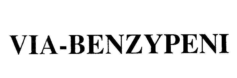 Mẫu nhãn hiệu VIA - BENZYPENI