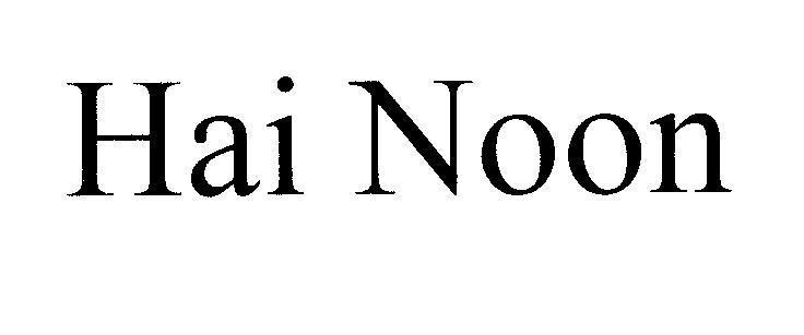 Mẫu nhãn hiệu Hai Noon
