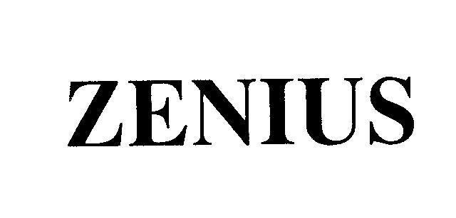 Mẫu nhãn hiệu ZENIUS