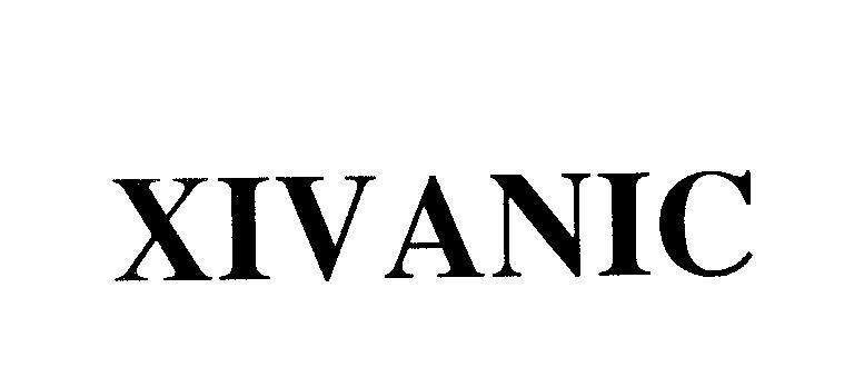 Mẫu nhãn hiệu XIVANIC