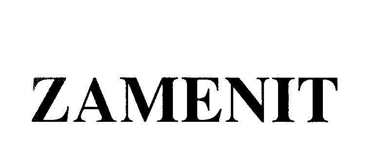 Mẫu nhãn hiệu ZAMENIT