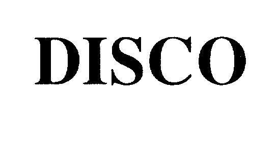 Mẫu nhãn hiệu DISCO
