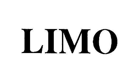 Mẫu nhãn hiệu LIMO