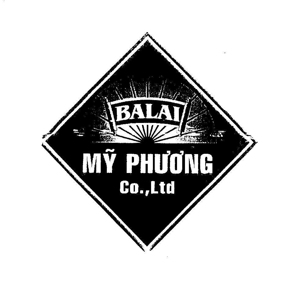 Mẫu nhãn hiệu BALAI Mỹ Phương Co., Ltd
