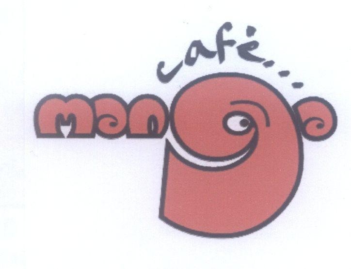 Mẫu nhãn hiệu Manga Mango Man g a cafe