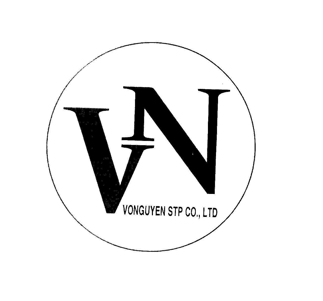 Mẫu nhãn hiệu VN VONGUYEN STP.,LTD