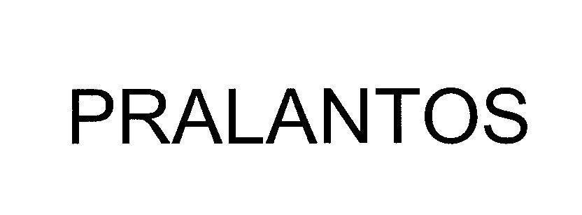 Mẫu nhãn hiệu PRALANTOS