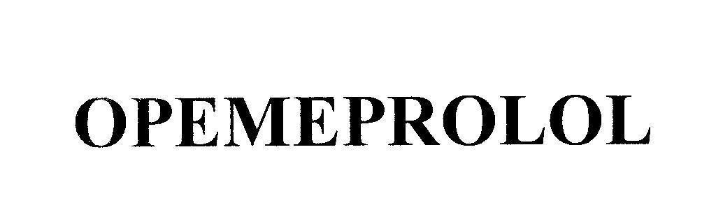 Mẫu nhãn hiệu OPEMEPROLOL