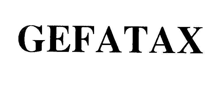 Mẫu nhãn hiệu GEFATAX