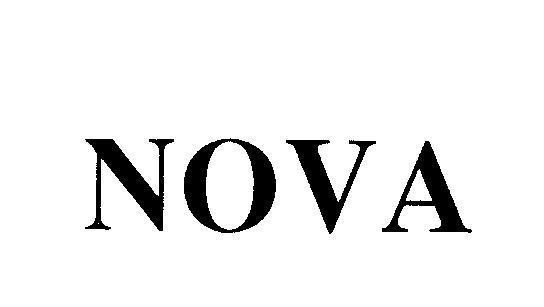 Mẫu nhãn hiệu NOVA