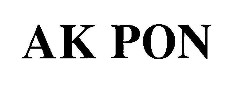 Mẫu nhãn hiệu AK PON
