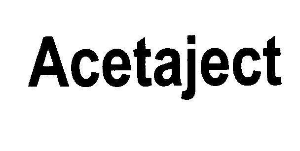 Mẫu nhãn hiệu Acetaject